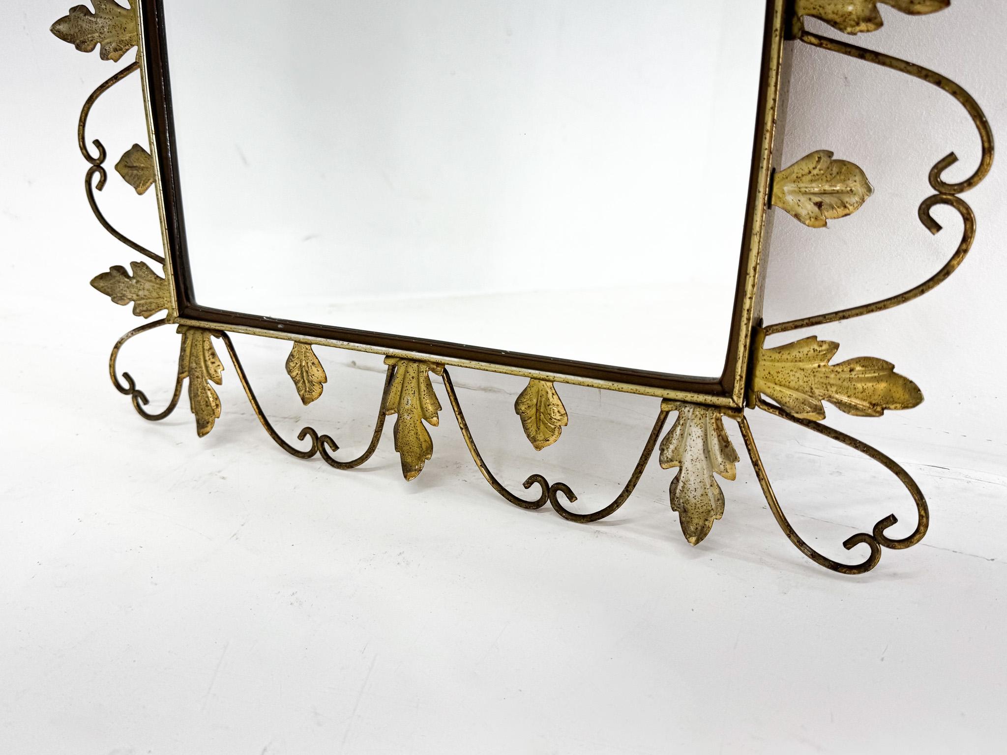 20ième siècle Miroir mural vintage, France en vente