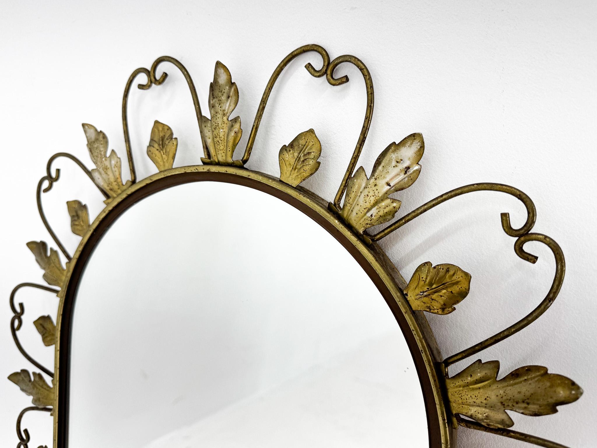Miroir mural vintage, France en vente 1