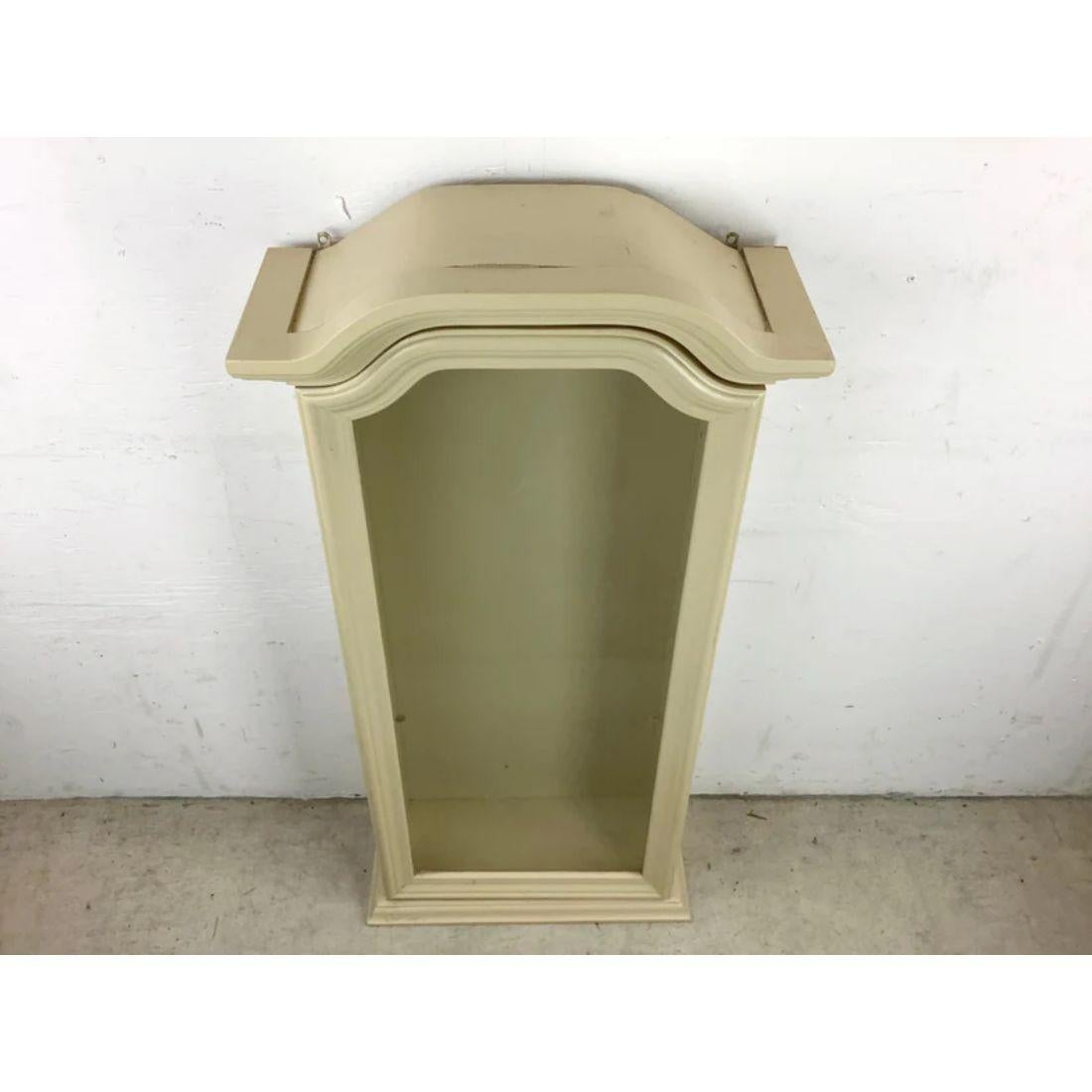 Vintage-Wandvitrine (Unbekannt) im Angebot
