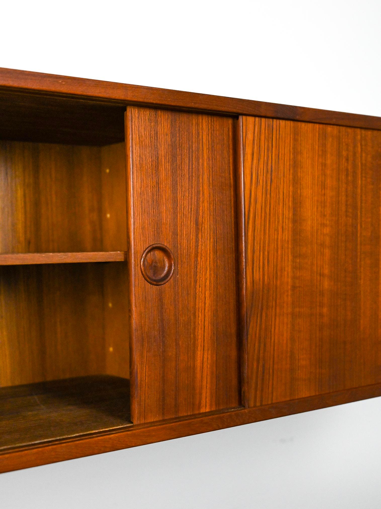 Teak Vintage wall-mounted cabinet