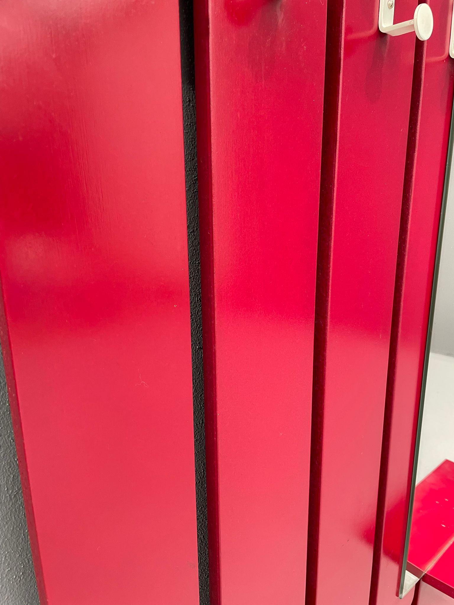 Perchero Vintage de Pared con Espejo y Cajón, Años 60, Checoslovaquia en venta 14