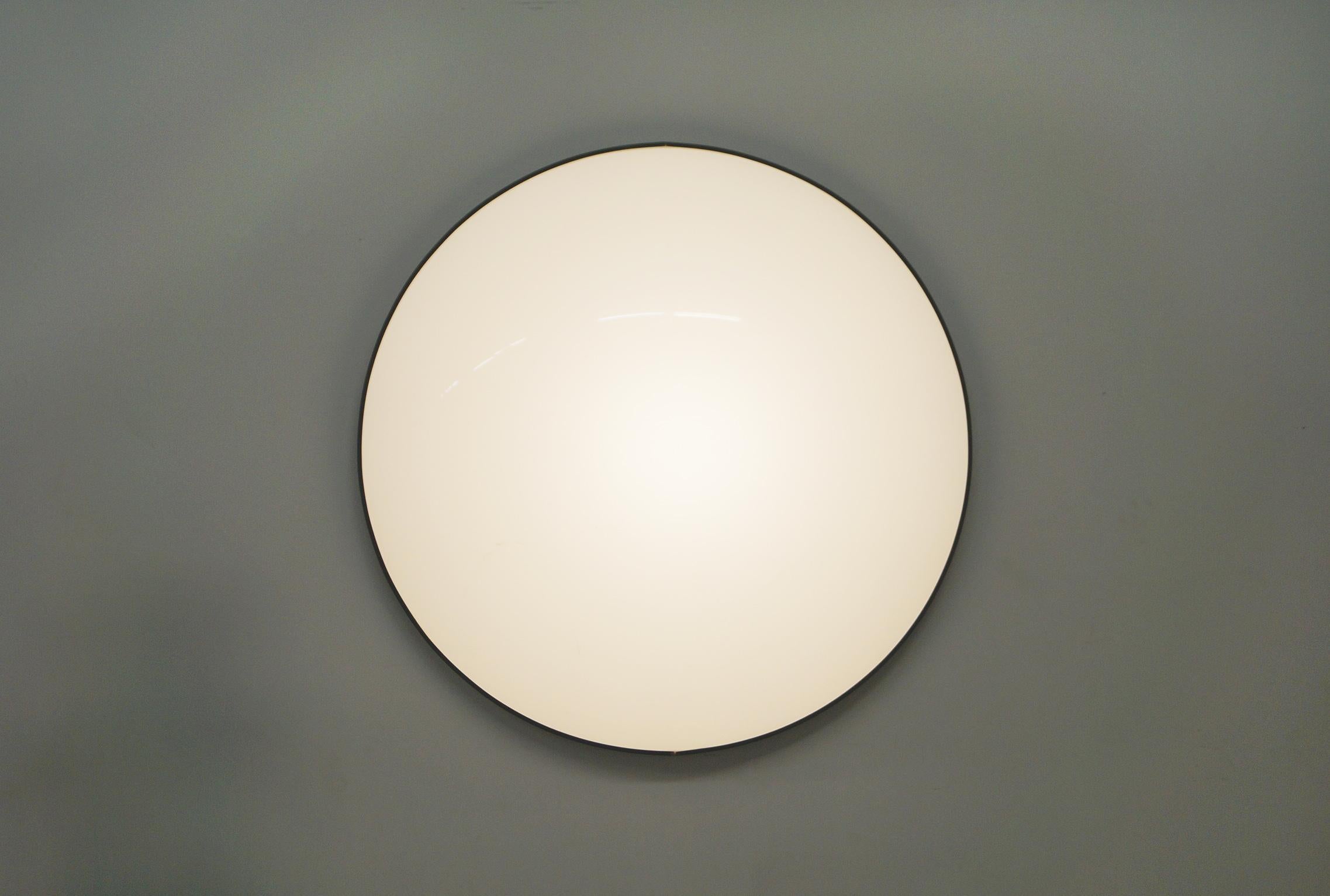 A massive vintage wall-mounted 