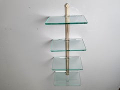 Vintage wall mounted rack by Peter Ghyczy, 1970s