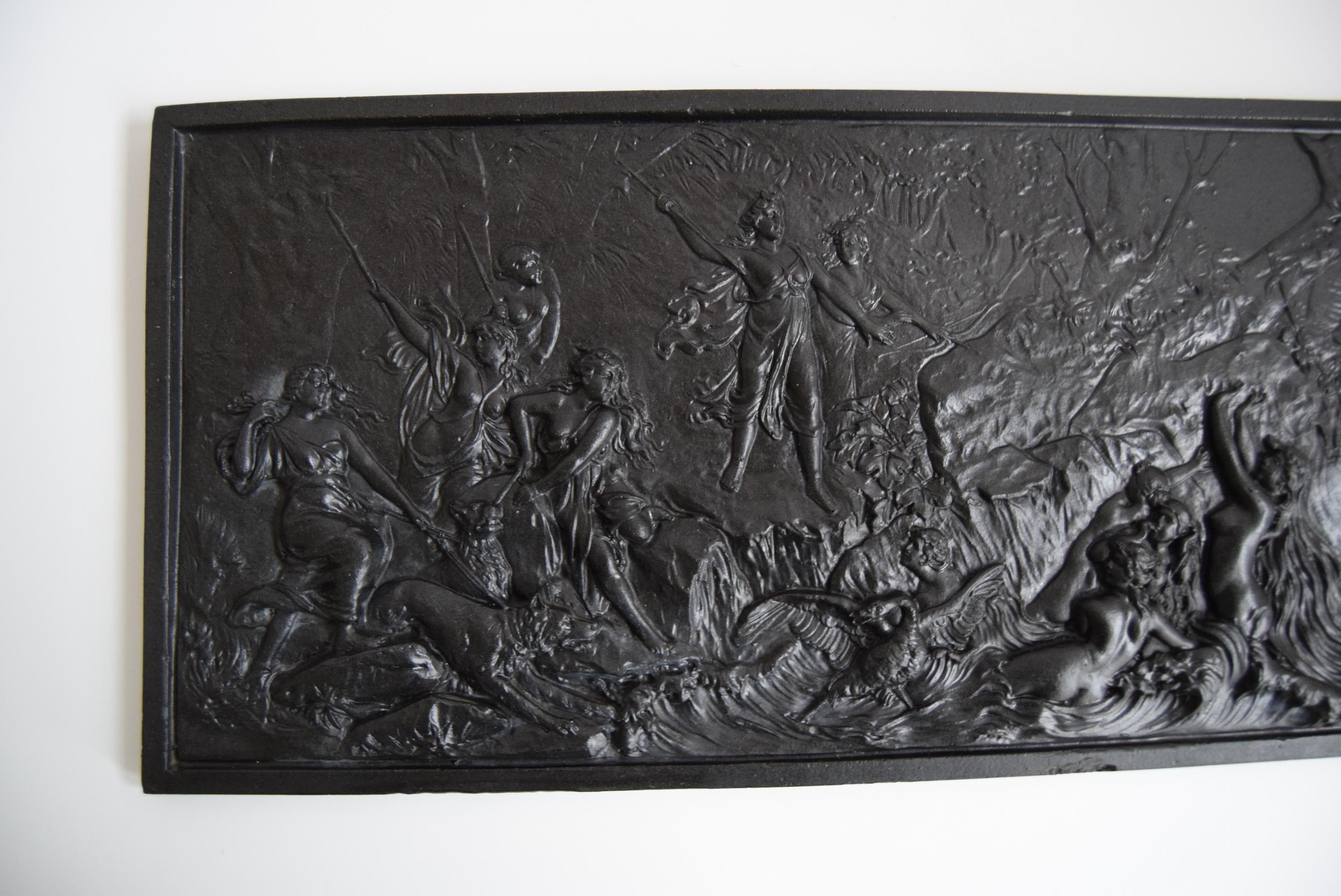 Mid-20th Century Vintage wall  Resin sculpture or relief, 1950s. For Sale
