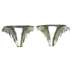 Vintage Wall Sconces by Henri Petitot, 1930s, Set of 2
