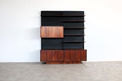 vintage wall system  modular wall unit  1950s