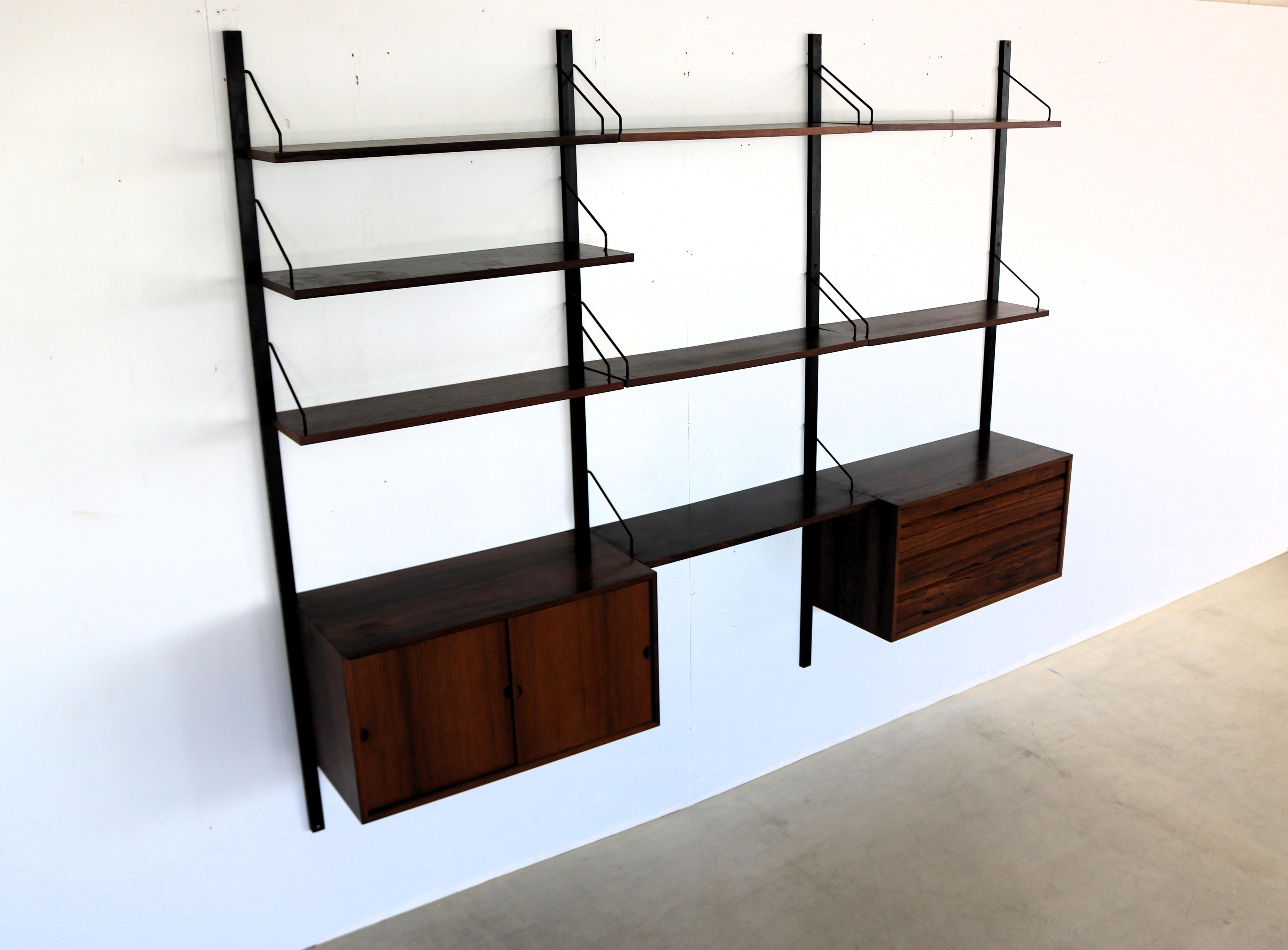 Vintage Wall System Wall Unit 60s Cadovius 6