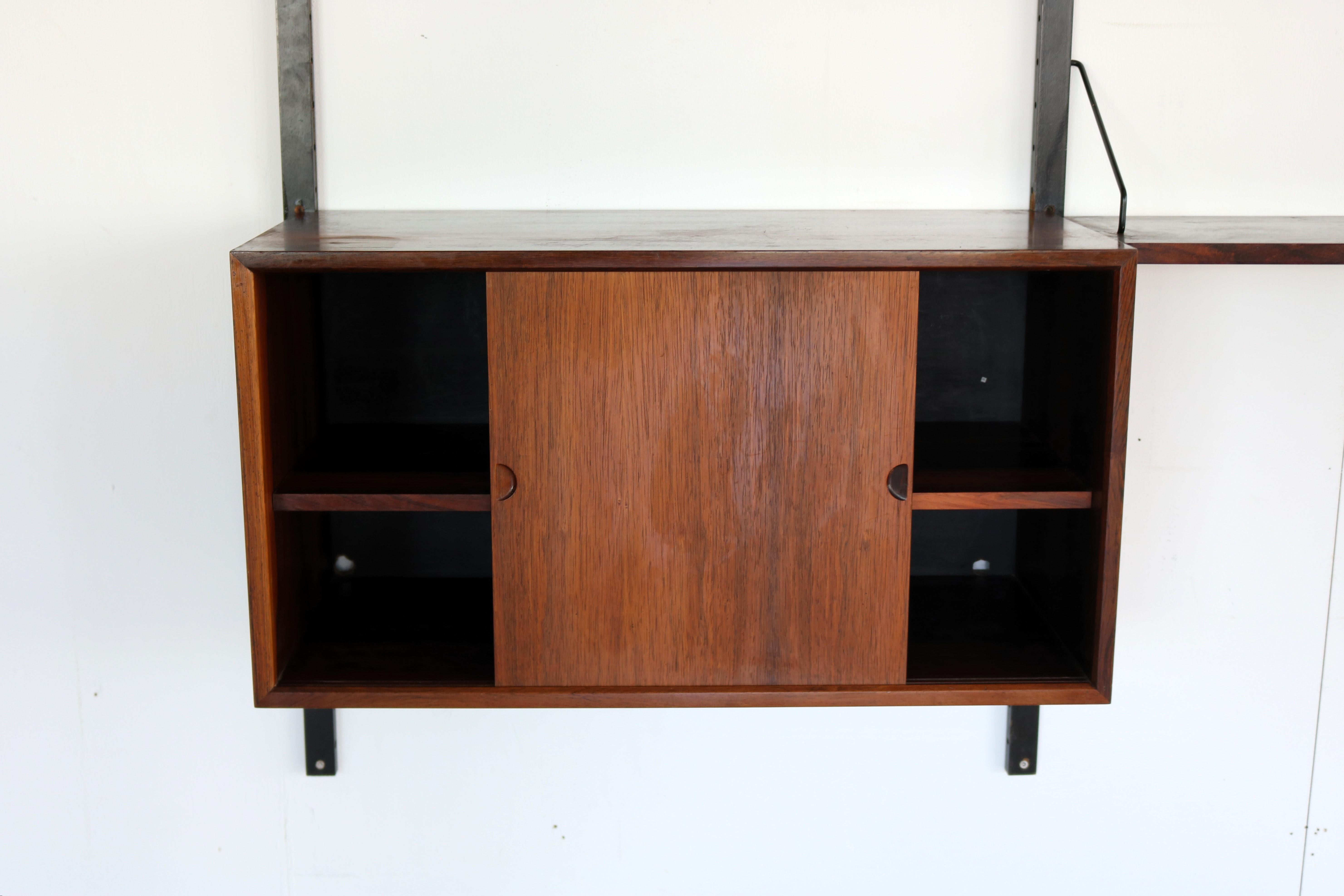 Vintage Wall System Wall Unit 60s Cadovius 7