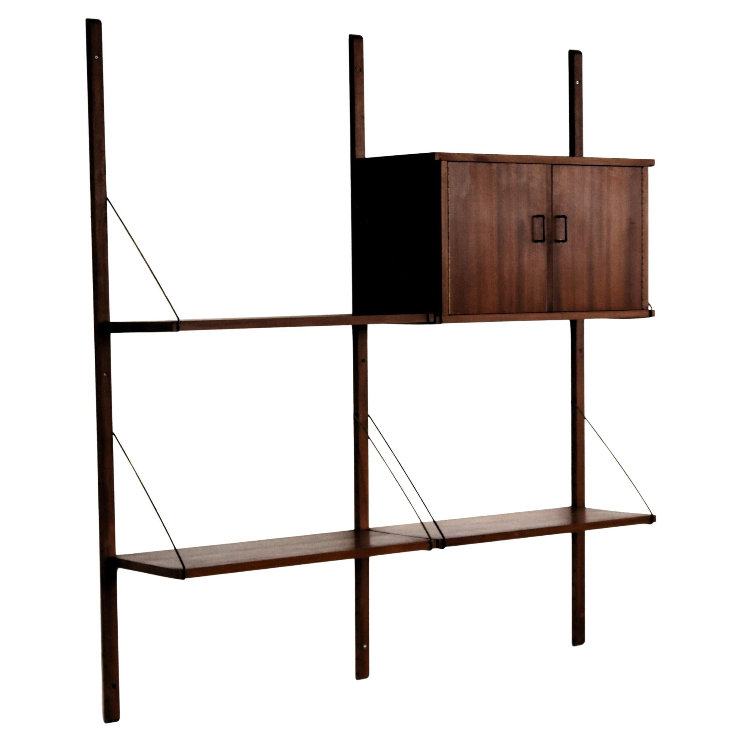 vintage wall system  wall unit  Swedish  60
s