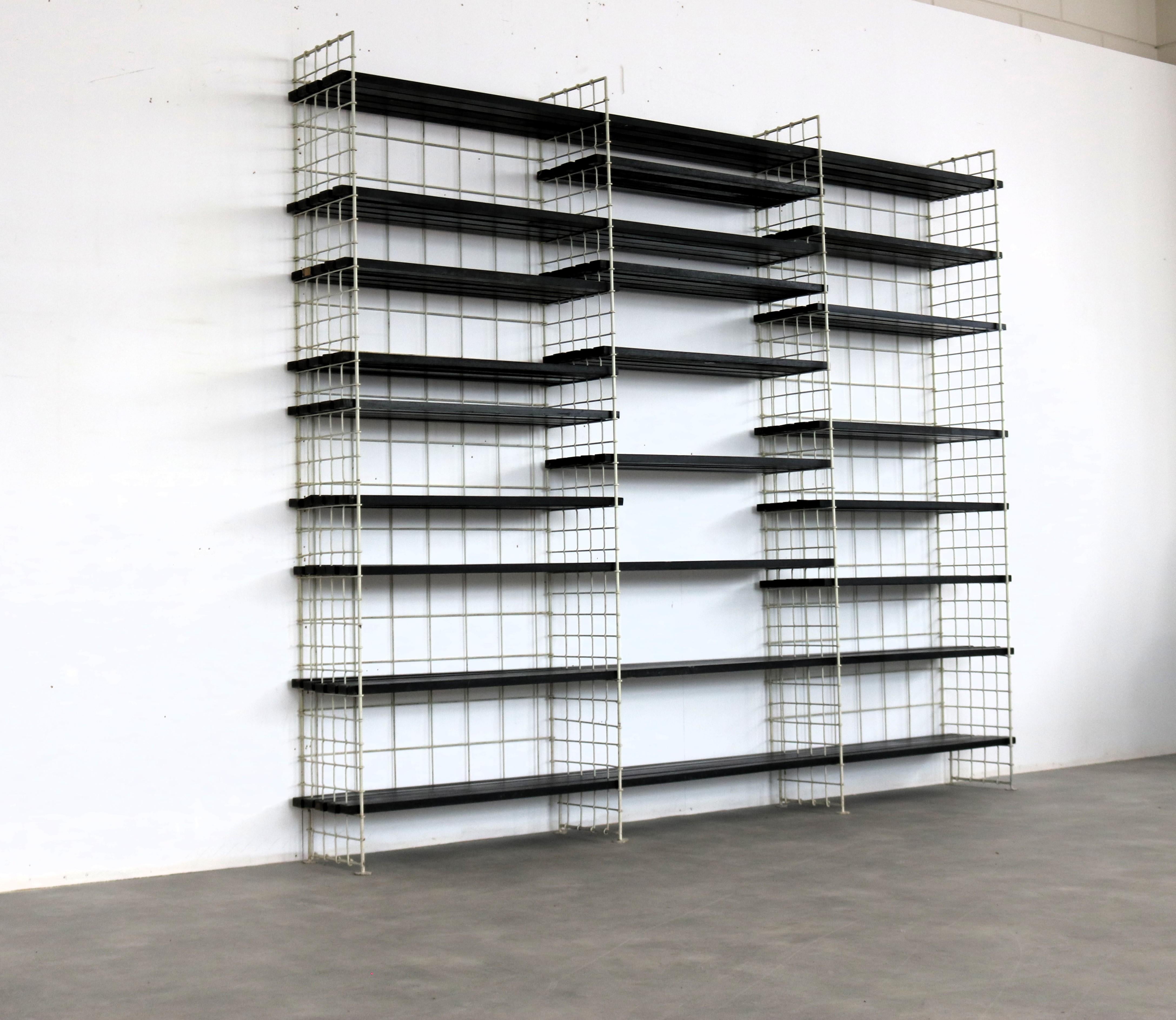 Unité murale Vintage By  bibliothèque  étagère  1960s Bon état - En vente à Lemmer, NL