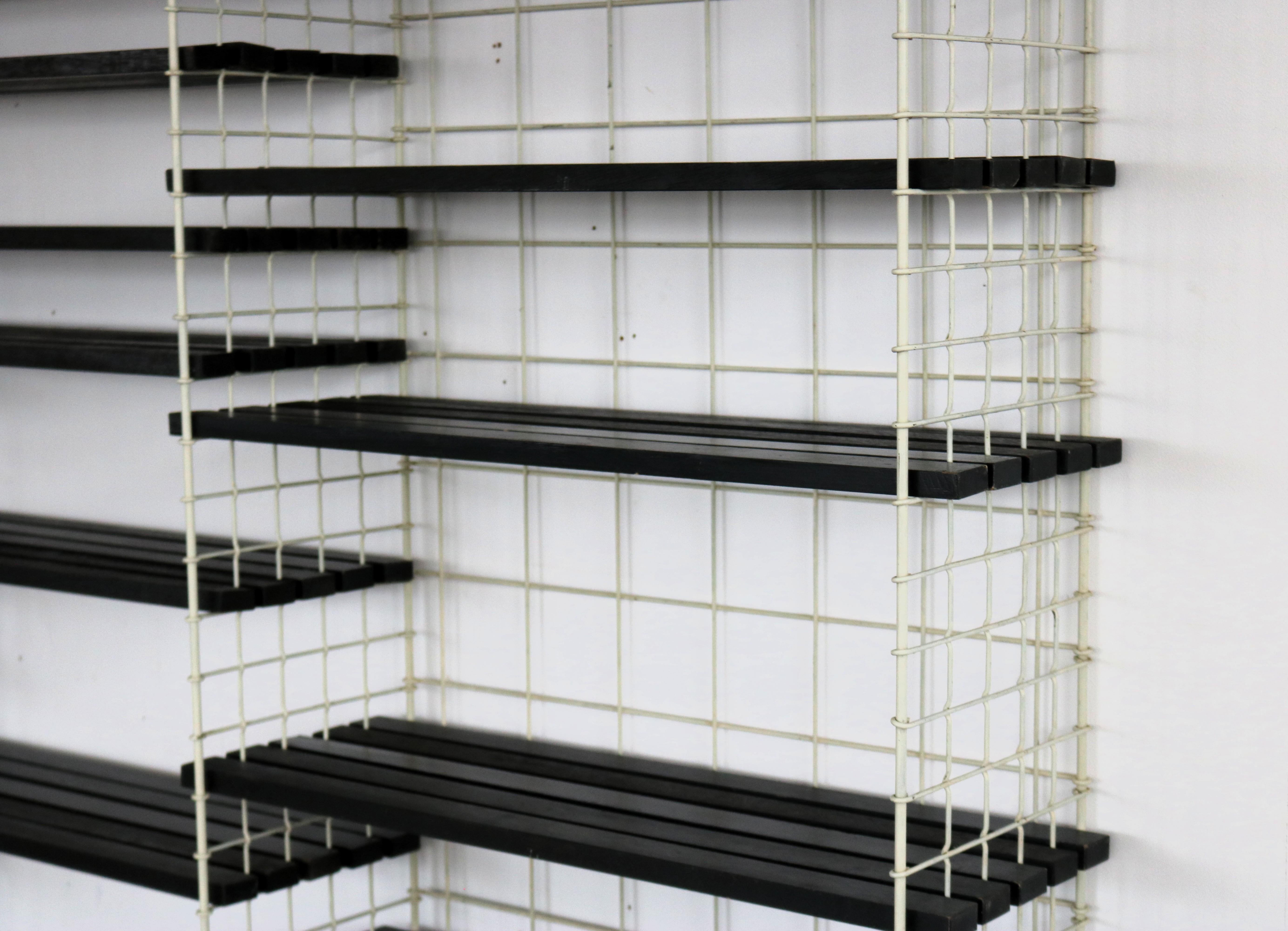 Unité murale Vintage By  bibliothèque  étagère  1960s en vente 2