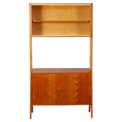 Vintage wall unit by Frantisek Jirak for Tatra Nabytok, 1960s