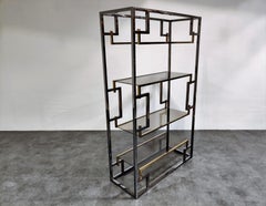 Vintage Wall Unit by Willy Rizzo, 1970s