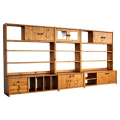 vintage wall unit