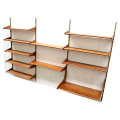 Vintage wall unit / shelving unit by Kai Kristiansen made in the 50s
