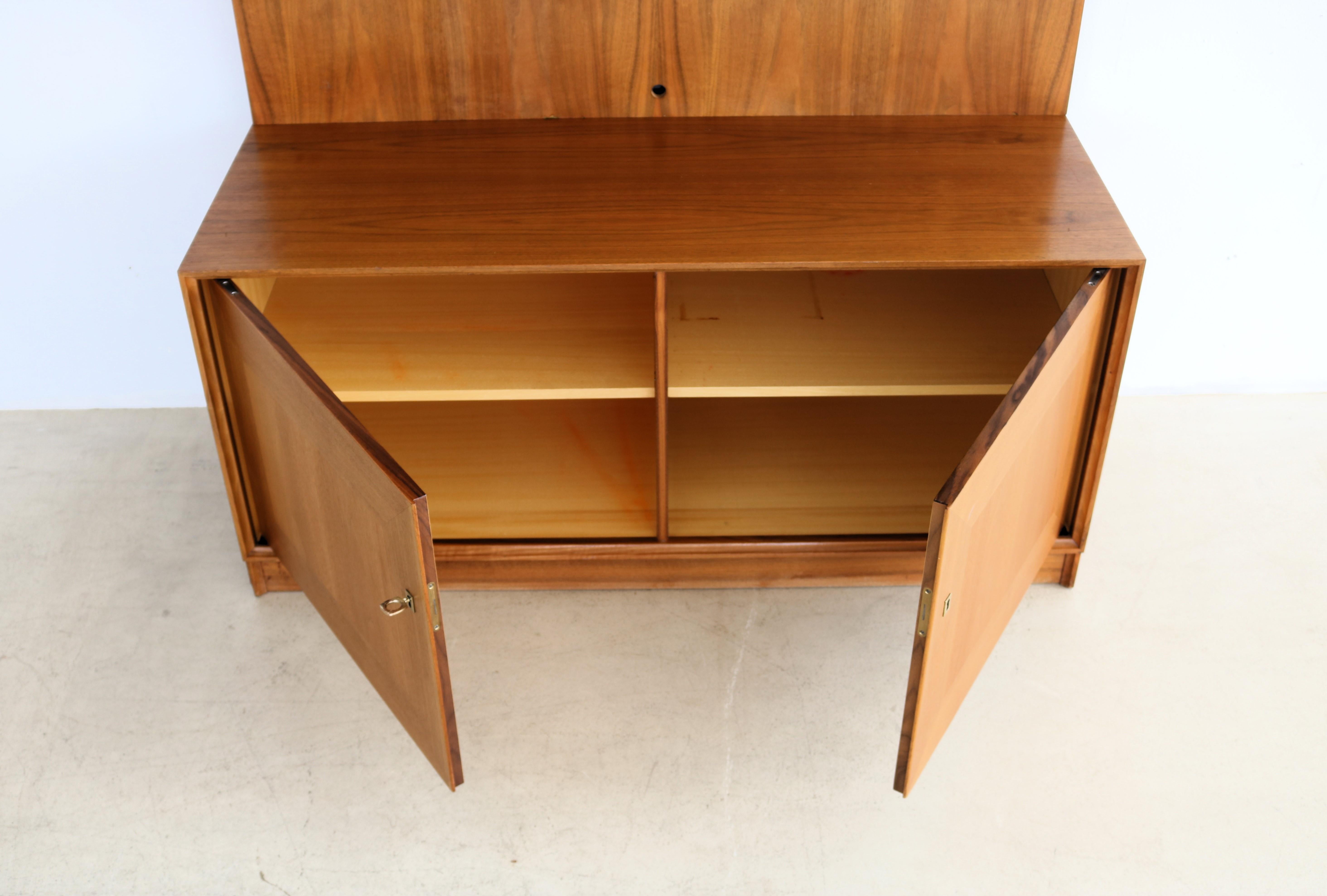 Vintage Wall Unit Standing Wall System 60s Swedish For Sale 5