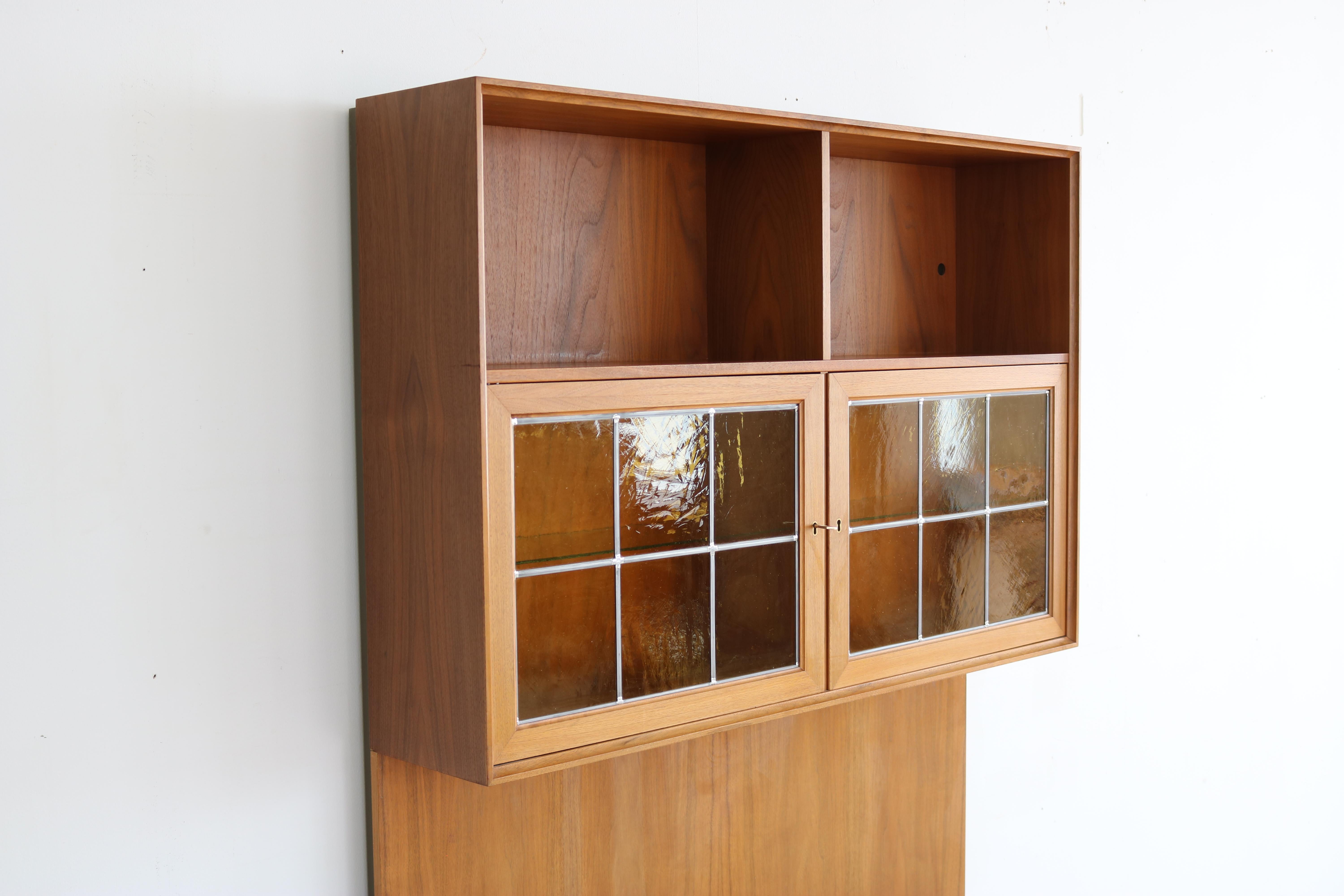 Vintage Wall Unit Standing Wall System 60s Swedish For Sale 1