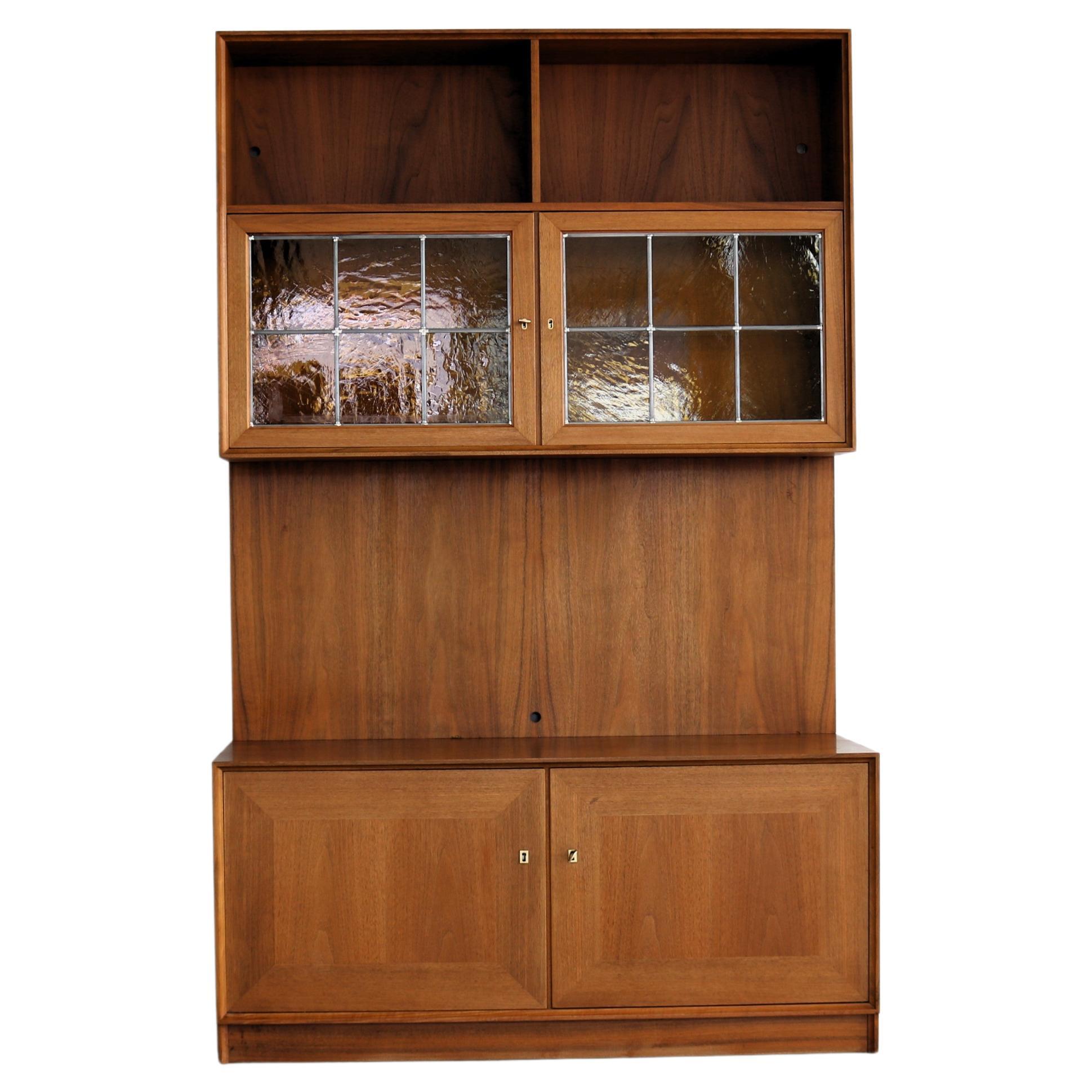 Vintage Wall Unit Standing Wall System 60s Swedish For Sale