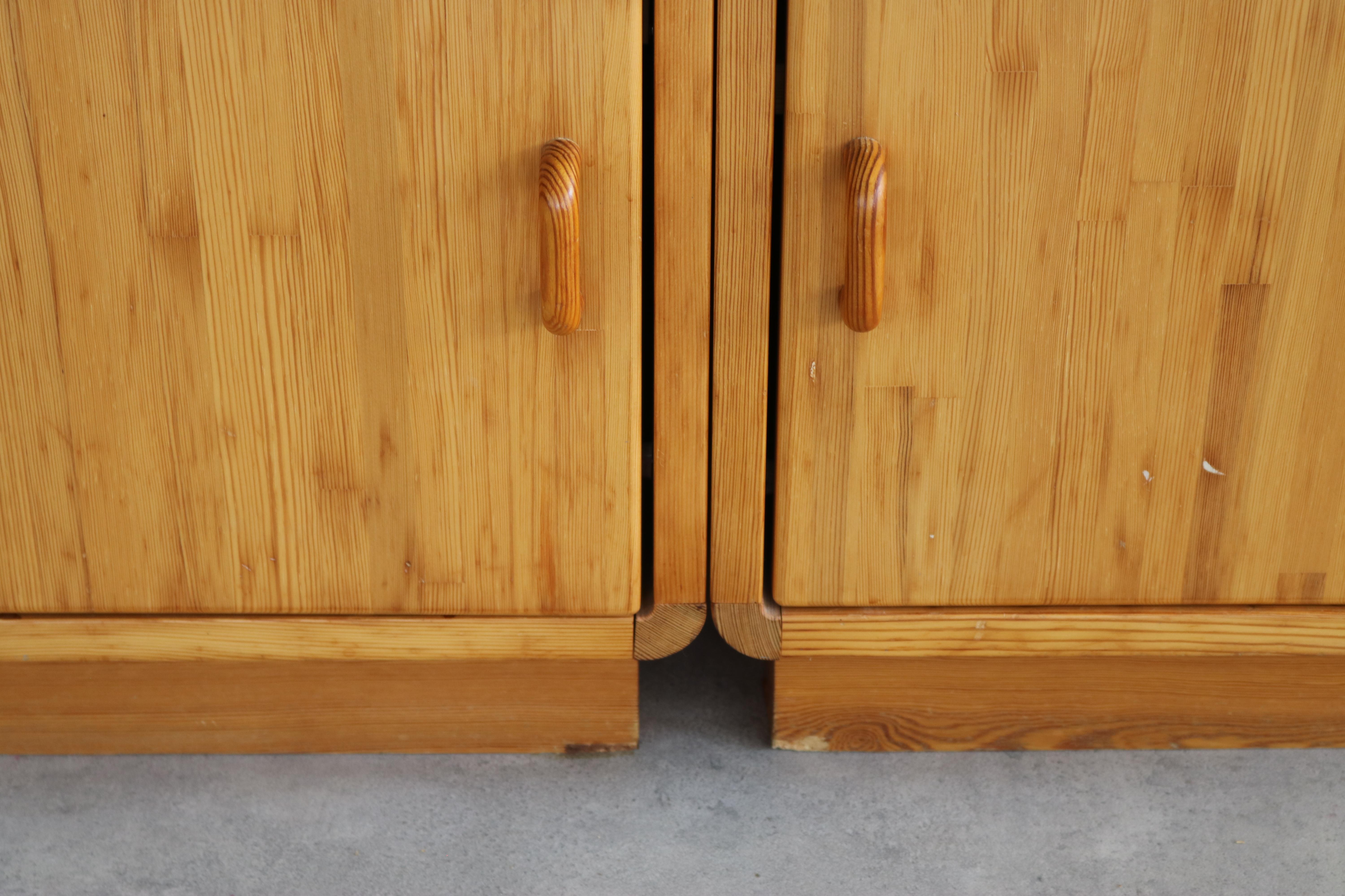 vintage wall unit  wall cabinet  1960s  Sweden For Sale 6