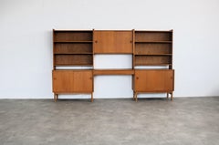 Vintage wall unit  wall cabinet  1960s  Sweden