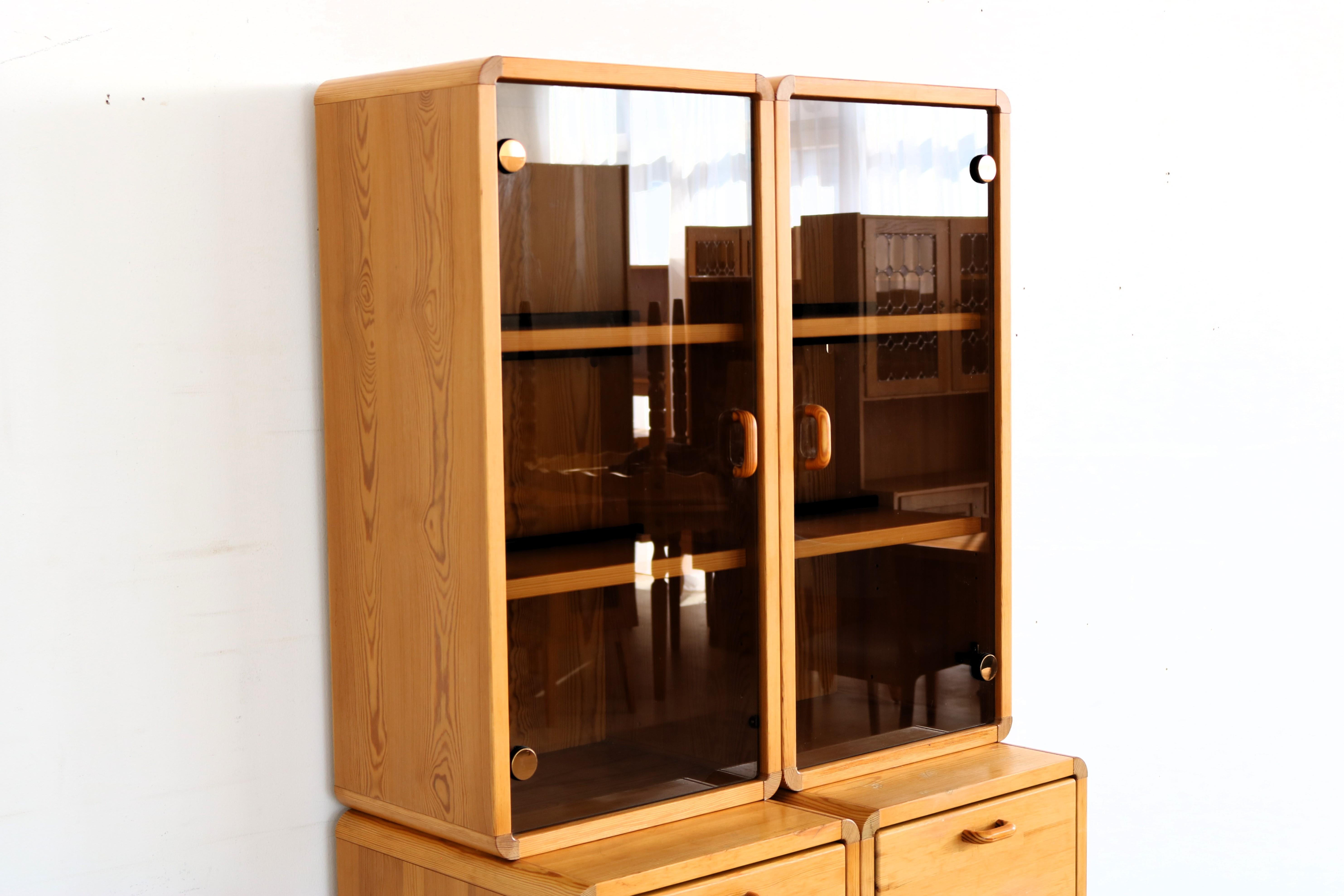 Mid-20th Century vintage wall unit  wall cabinet  1960s  Sweden For Sale