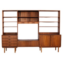Vintage wall unit  wall cabinet  1960s  Swedish