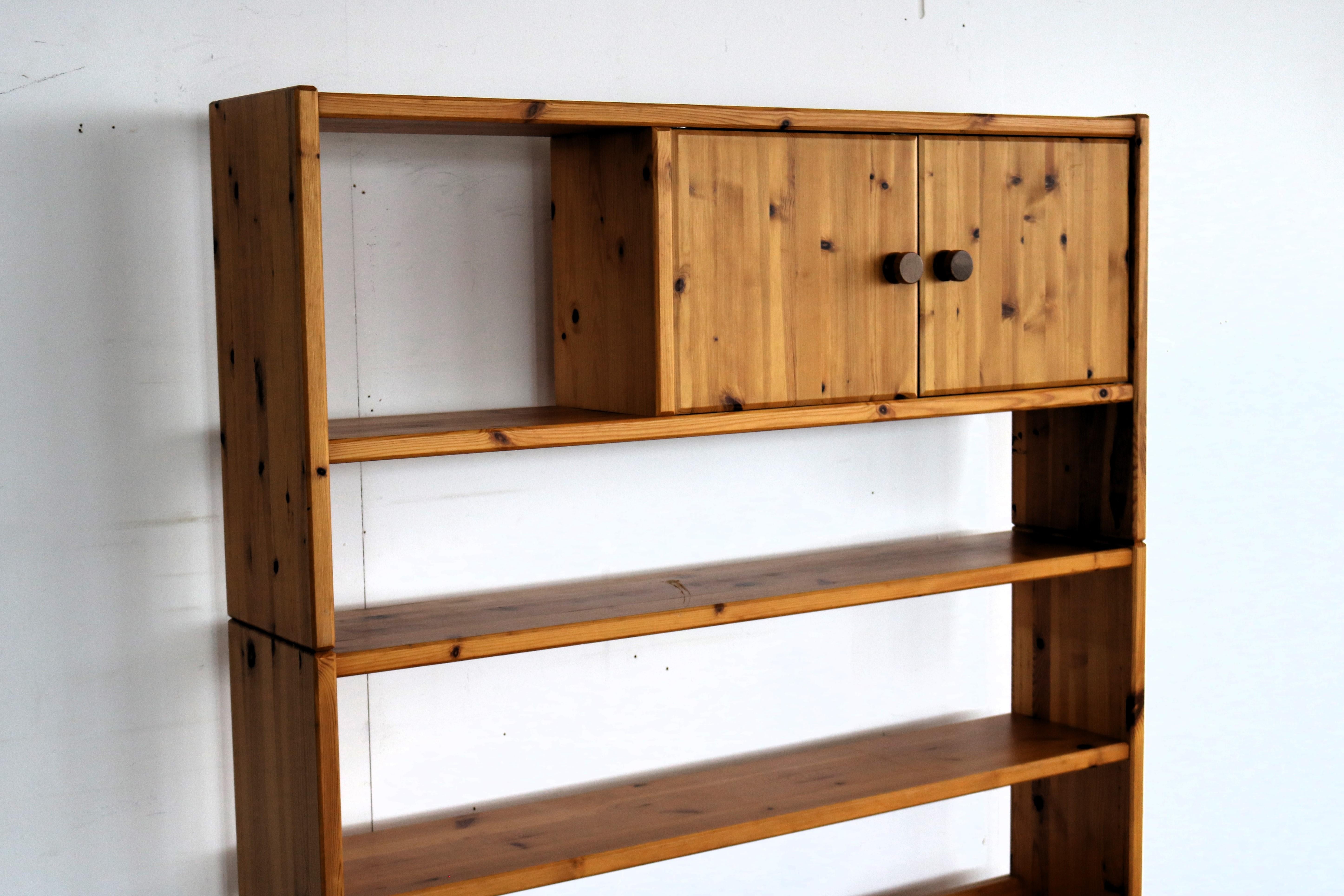 vintage wall unit  wall cabinets  Swedish  70's For Sale 10
