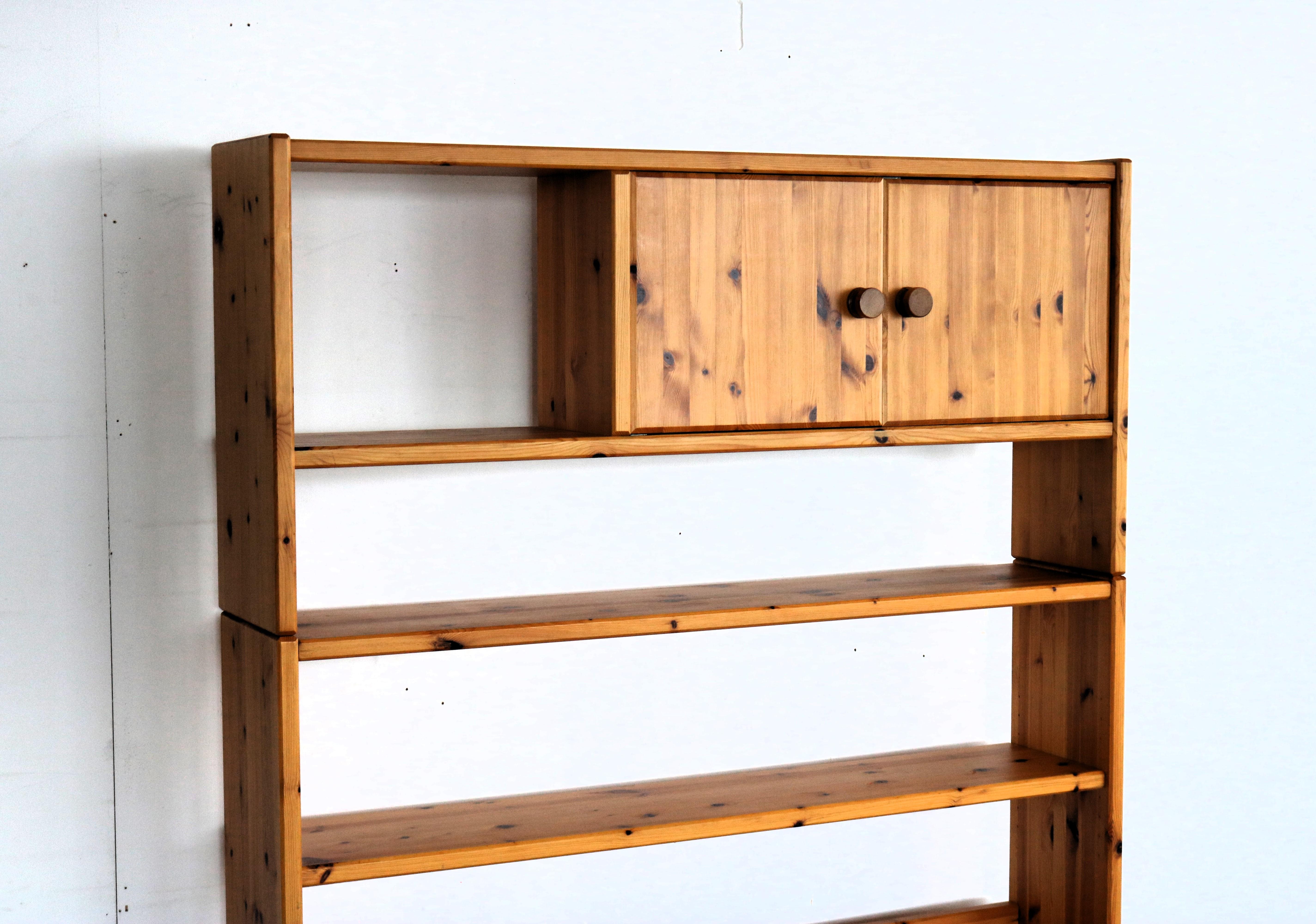 vintage wall unit  wall cabinets  Swedish  70's For Sale 4