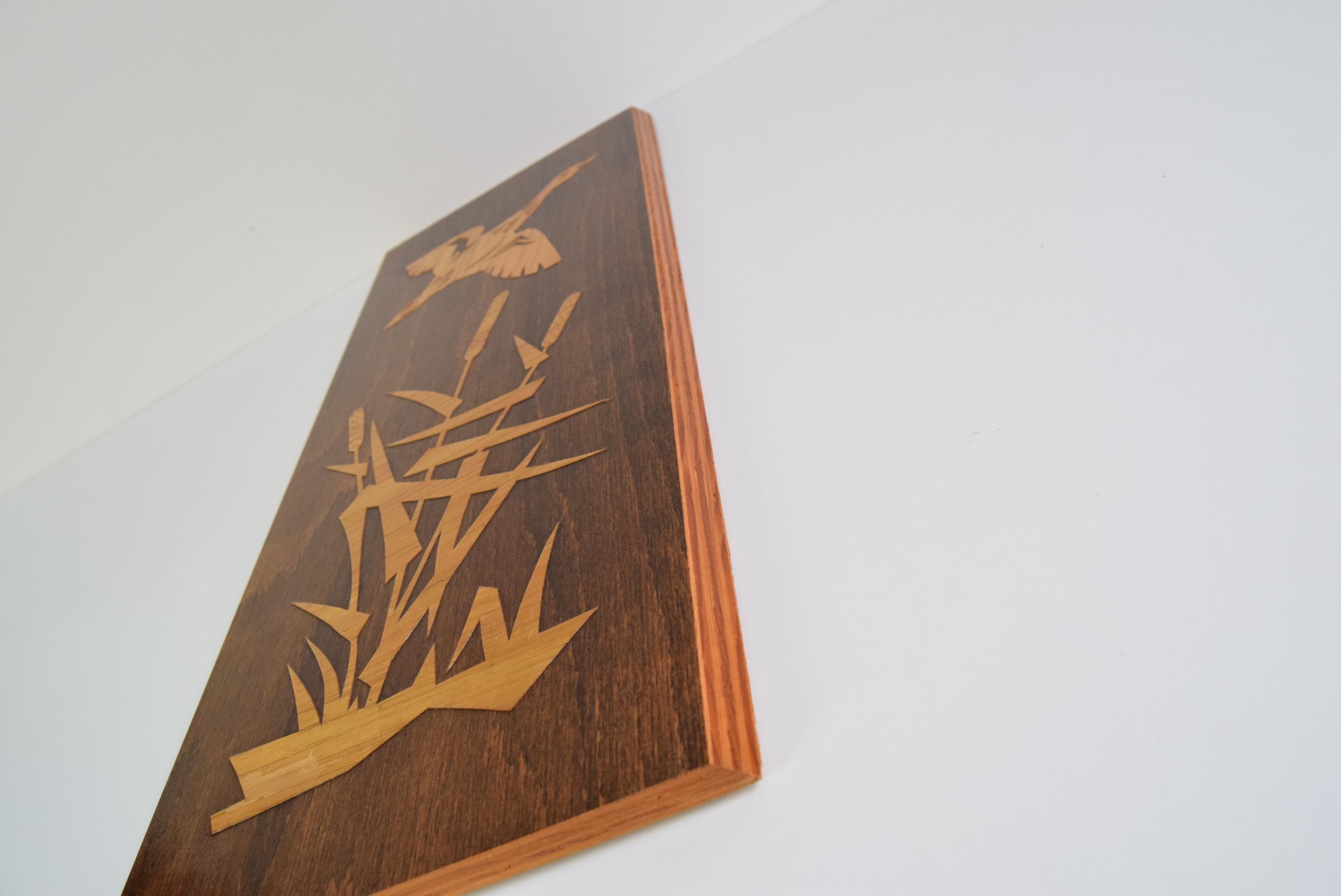 Metà XX secolo Wood Wood Wood d'epoca, decorazione. 1950's. in vendita