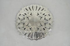 Vintage Wallace 7332 Victorian Style Silver Plated Expanding Pot Trivet (B)