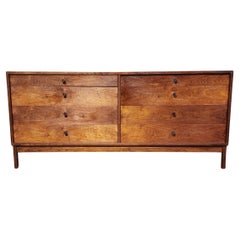 Vintage Walnut 8 Drawer Dresser by Richard Artschwager