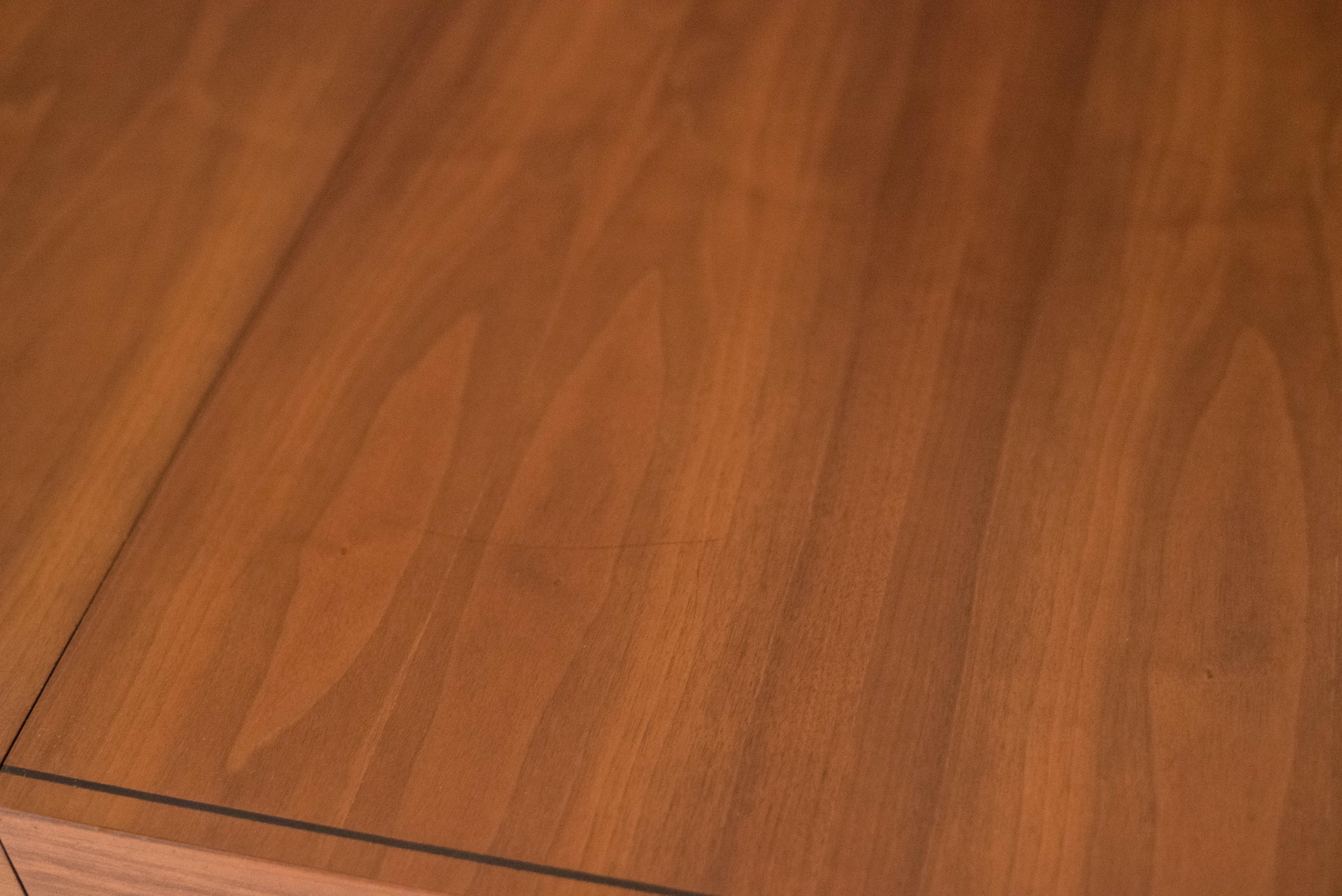 Vintage Walnut and Rosewood Directional Dining Table by Kipp Stewart for Calvin For Sale 8