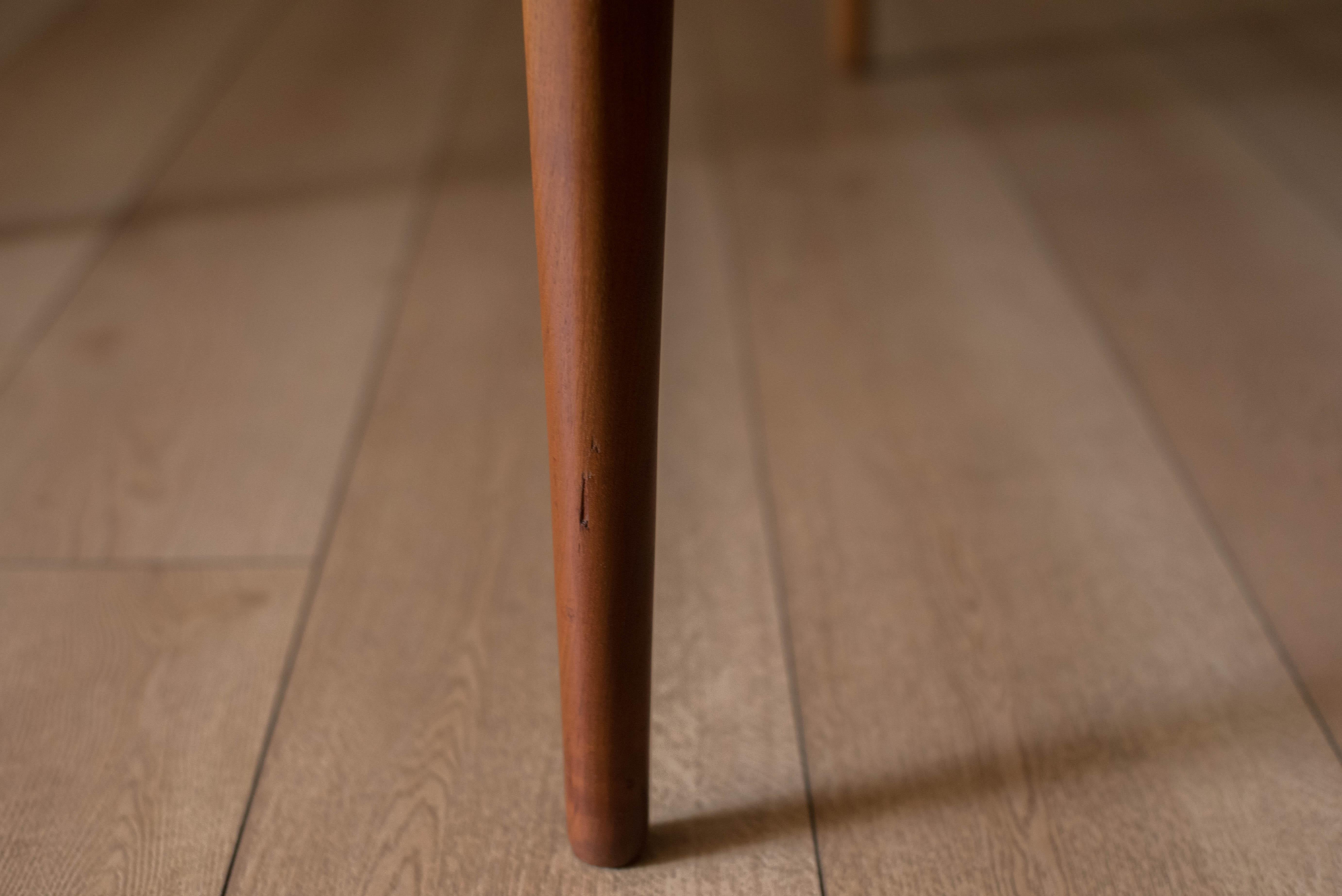 Vintage Walnut and Rosewood Directional Dining Table by Kipp Stewart for Calvin For Sale 14