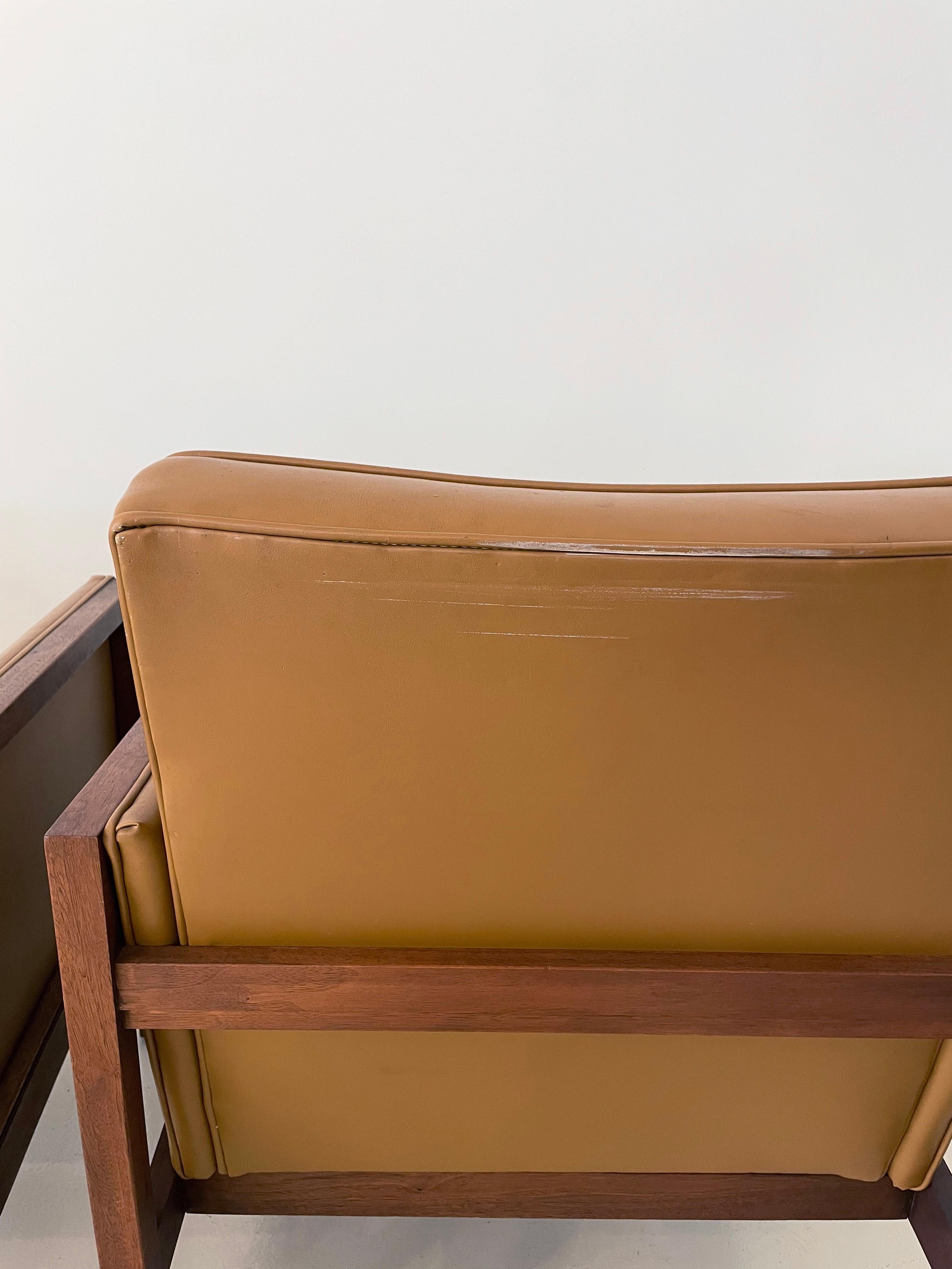 Vintage-Sessel aus Nussbaumholz von Alma, 2er-Set im Angebot 7