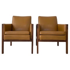 Sillones vintage de nogal by Alma, set de 2