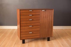 Vintage Walnut Basic Cabinet Series Dresser by George Nelson for Herman Miller