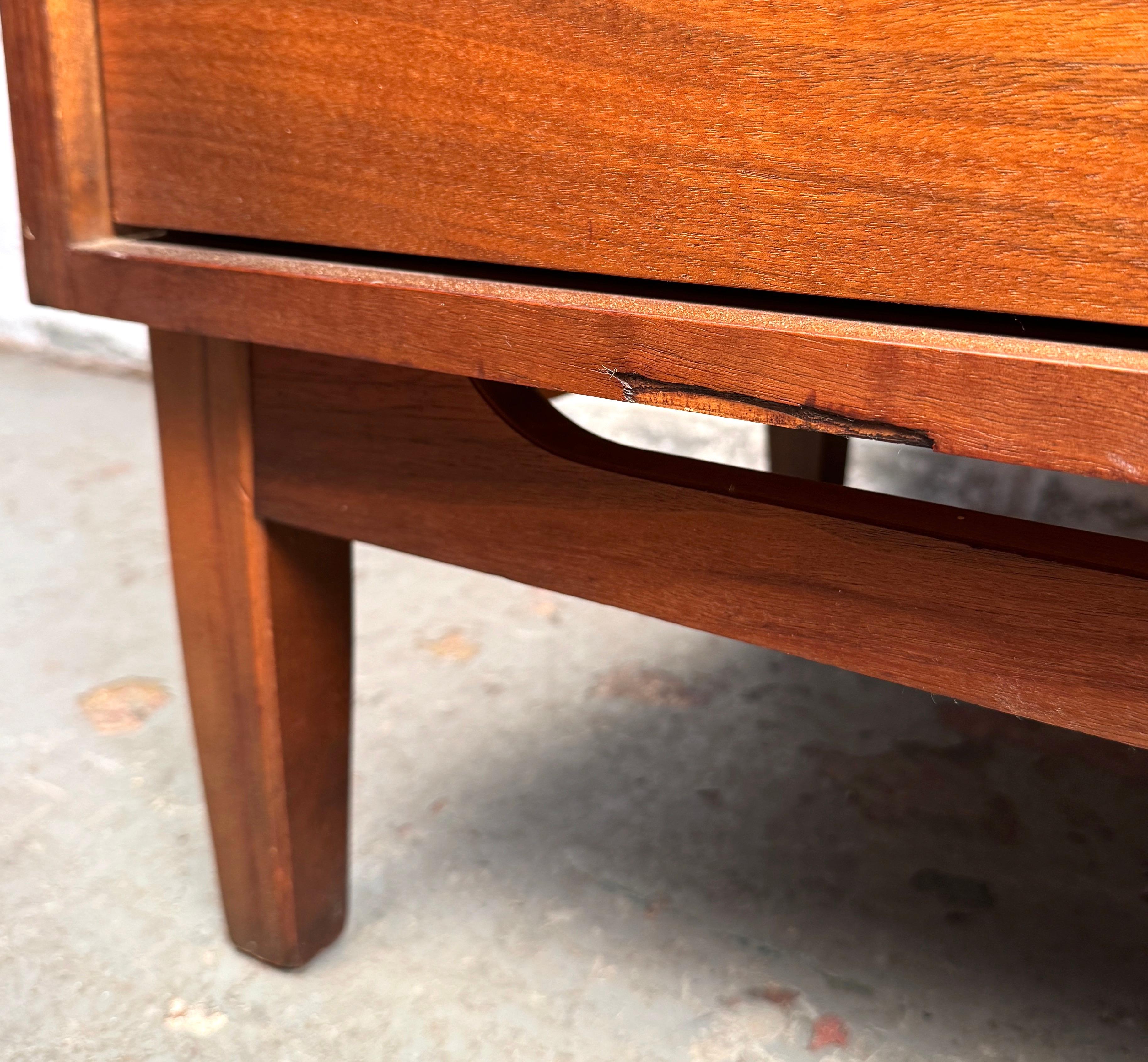 Vintage Walnut Burl Highboy Dresser For Sale 8