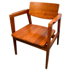 Vintage Walnut Chair by Gunlocke