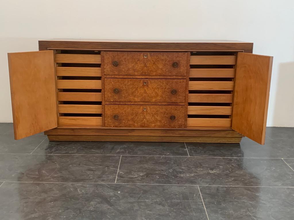Vintage Walnut Chest of Drawers, 1940s 10