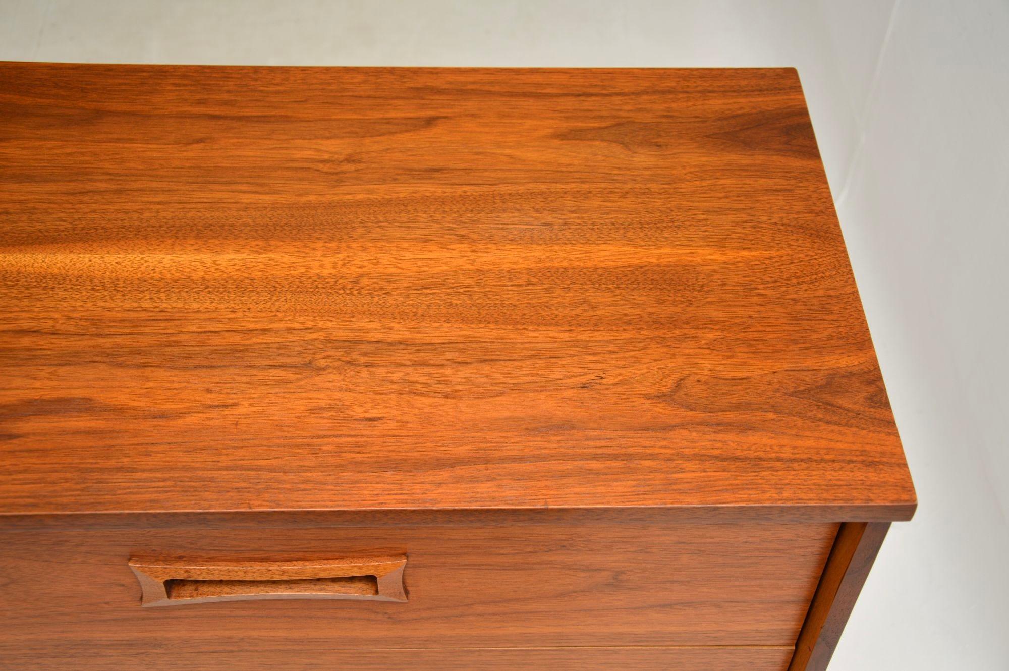 Vintage Walnut Chest of Drawers For Sale 1