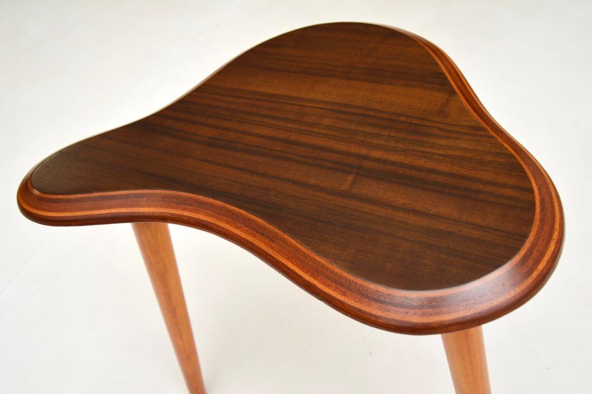Mid-20th Century Vintage Walnut Cloud Side Table by Neil Morris