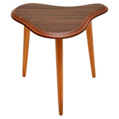 Vintage Walnut Cloud Side Table by Neil Morris
