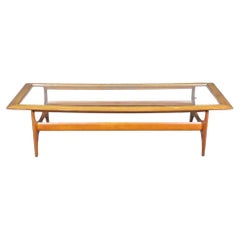 Vintage Walnut Coffee Table by Adrian Pearsall for Lane Furniture