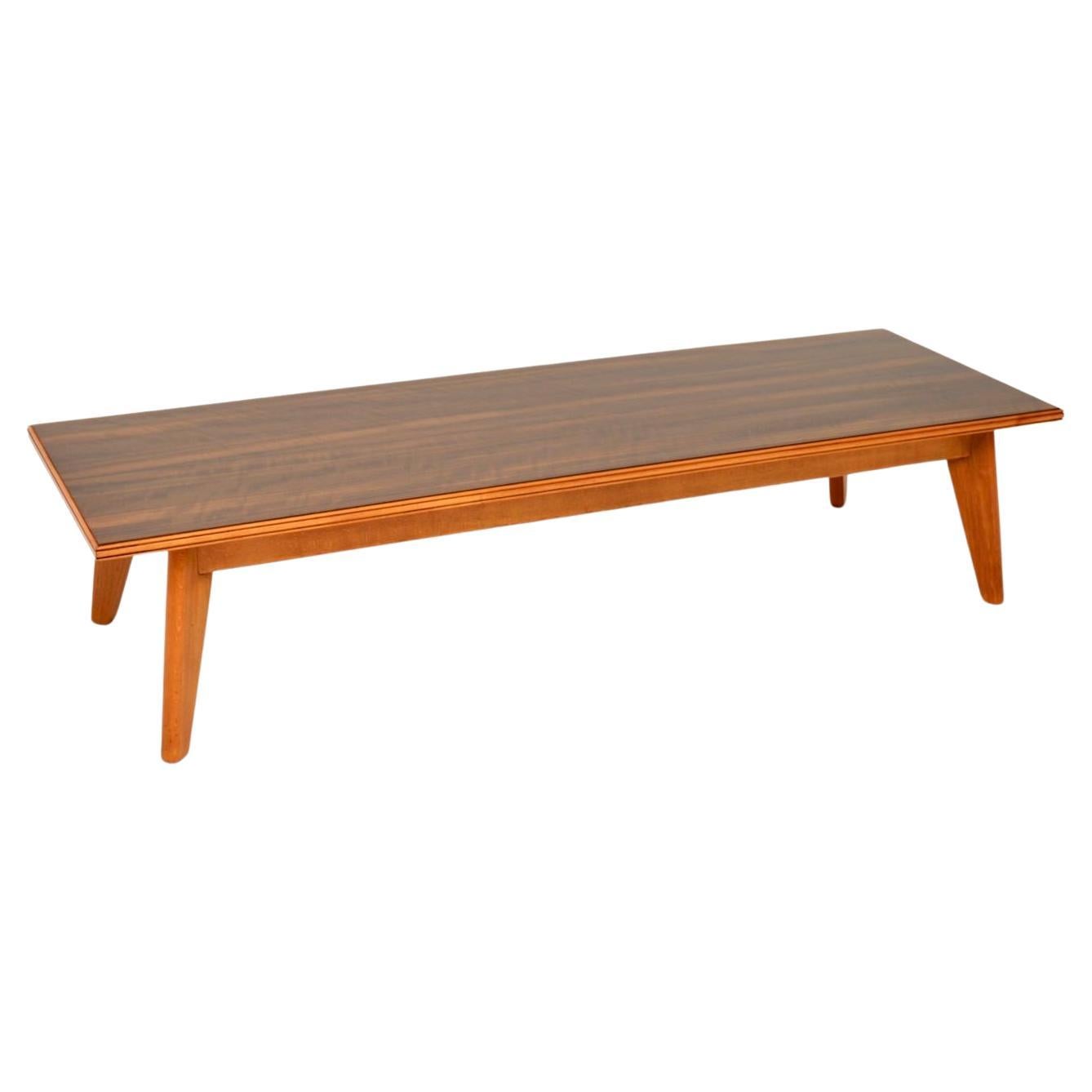 Vintage Walnut Coffee Table by Peter Hayward for Vanson For Sale