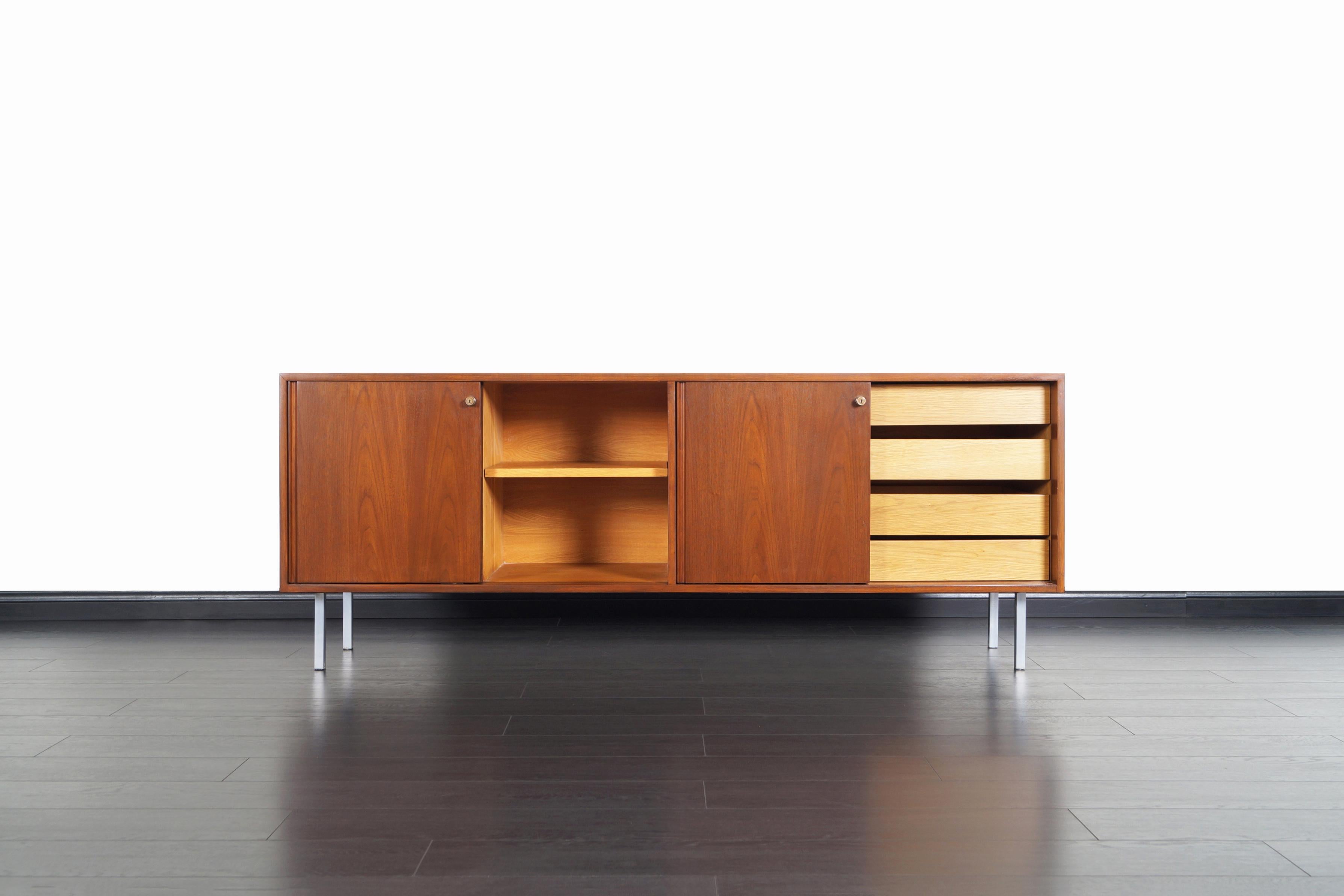 florence knoll credenza vintage