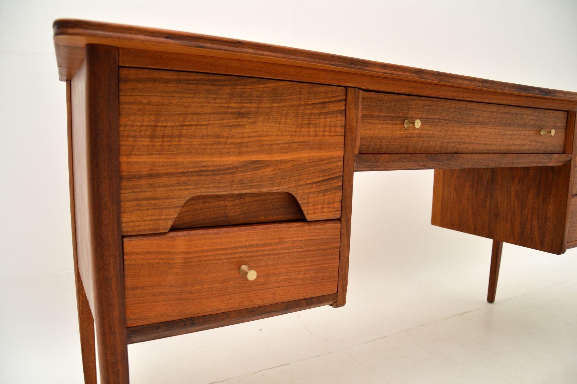 Mid-Century Modern Vintage Walnut Desk by A. Younger, c. 1960’s