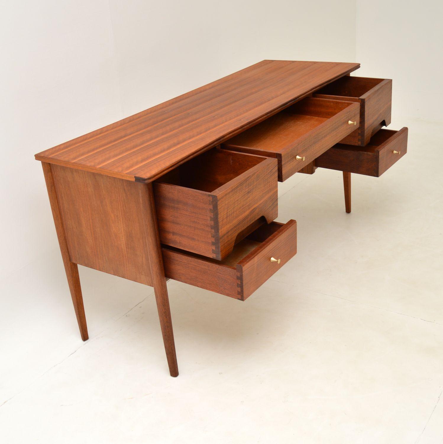 Mid-20th Century Vintage Walnut Desk by A. Younger, c. 1960’s