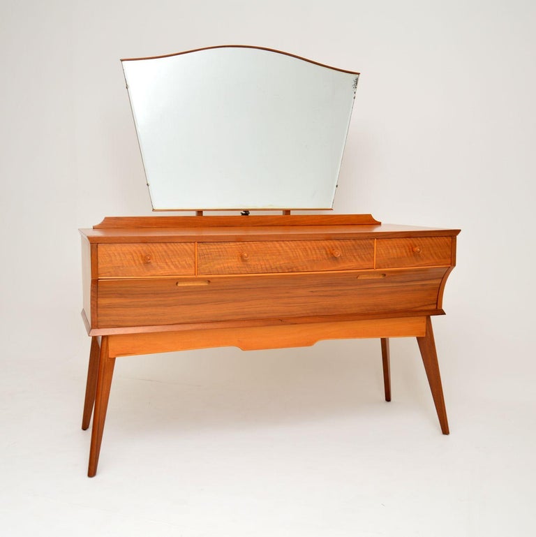 Vintage Walnut Dressing Table by Alfred Cox at 1stDibs | alfred cox  dressing table
