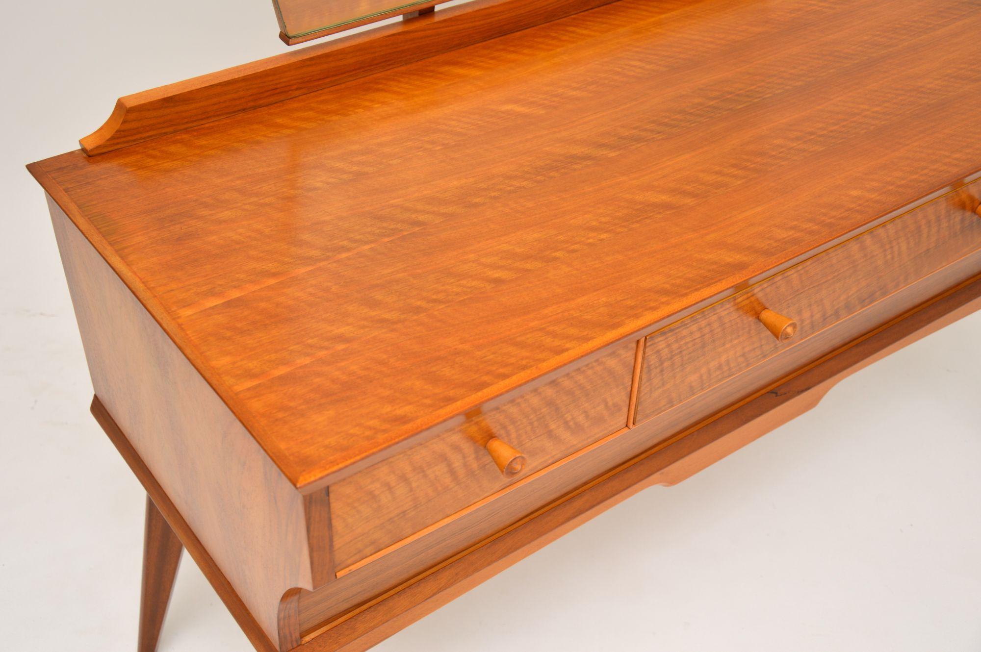 20th Century Vintage Walnut Dressing Table by Alfred Cox