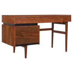 Retro Walnut "Esprit" Desk by Merton L. Gershun for Dillingham